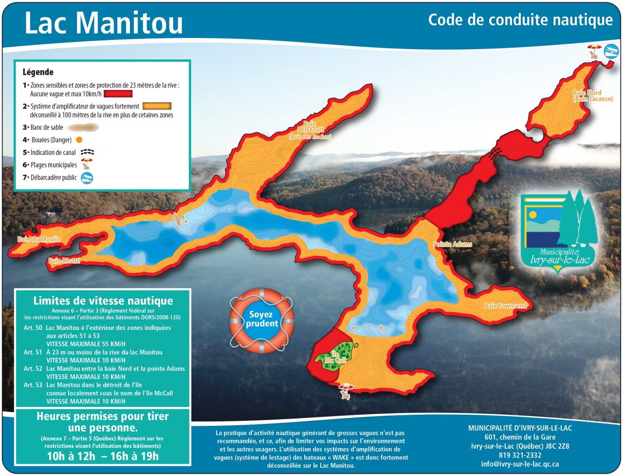 Lac Manitou et autres plans d’eau (Environnement) IvrysurleLac